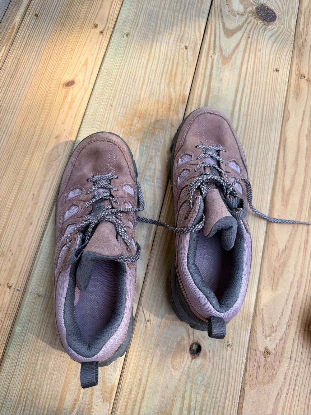 Oboz Sawtooth II Low B-DRY Waterproof Hiking Shoes Women’s 8 Dusty Rose - Picture 3 of 5